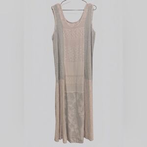 Citron Santa Monica Maxi Patchwork Dress